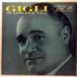 Lieder von Beniamino Gigli kostenlos online schneiden.